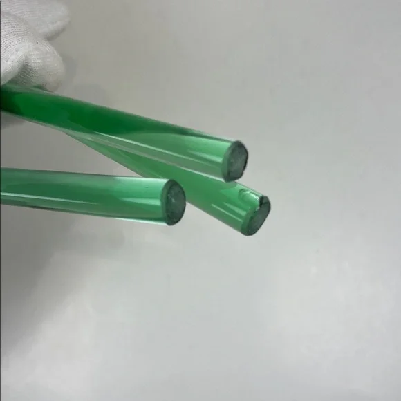 Mikasa Art Glass Hand Blown Murano Style ~ in Reddish/Blue/Lavender Tulip 🌷(3) - Picture 15 of 16